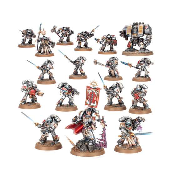 Warhammer 40k: Combat Patrol Grey Knights – armia startowa z Castellanem Crowe'em